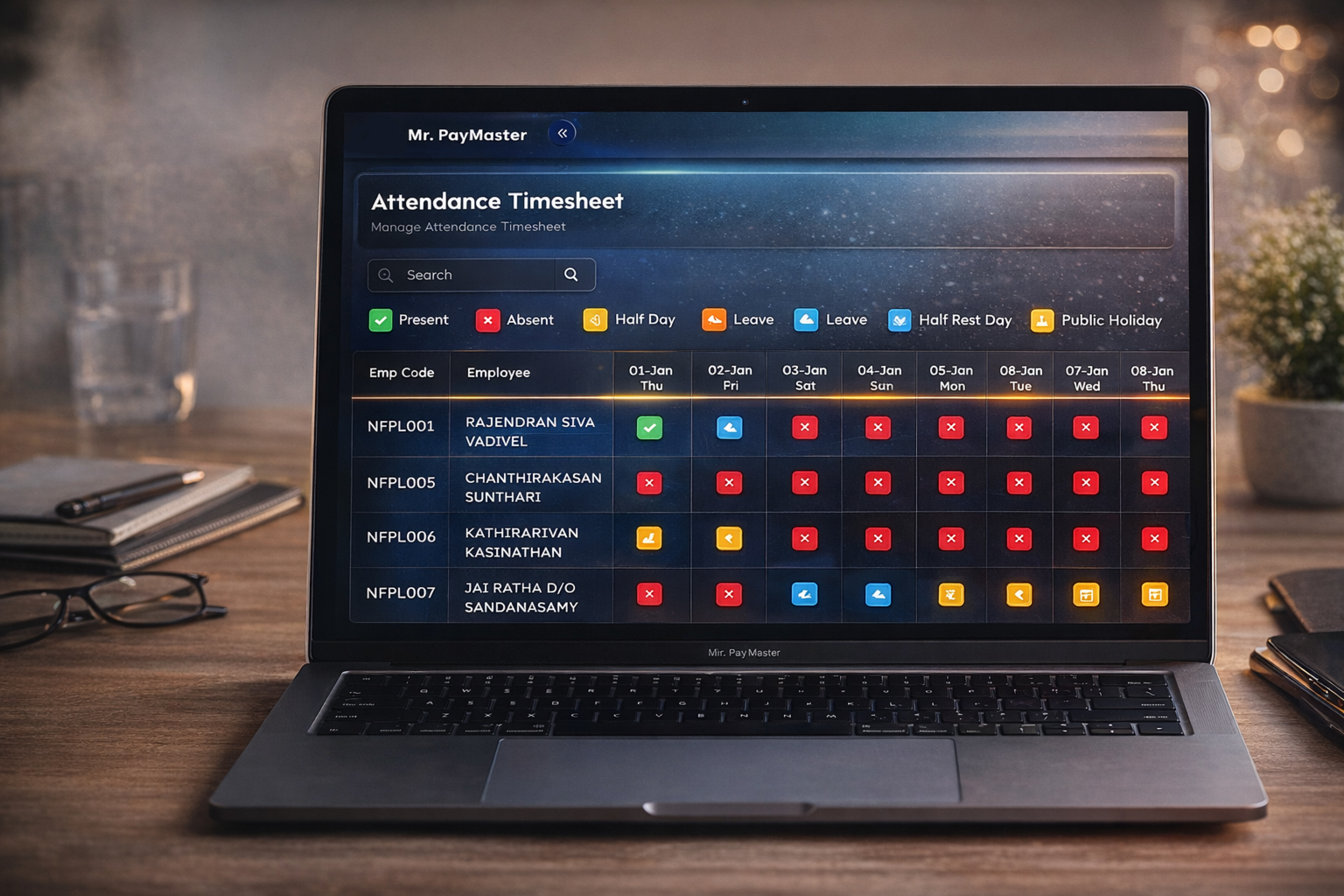 Attendance Dashboard