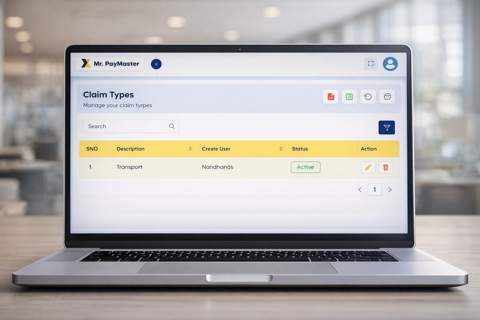 Claim Management Dashboard